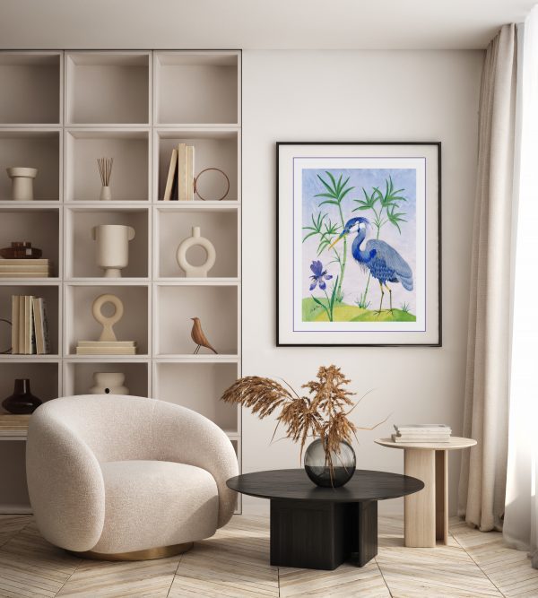Blue Heron (Print) - Image 2