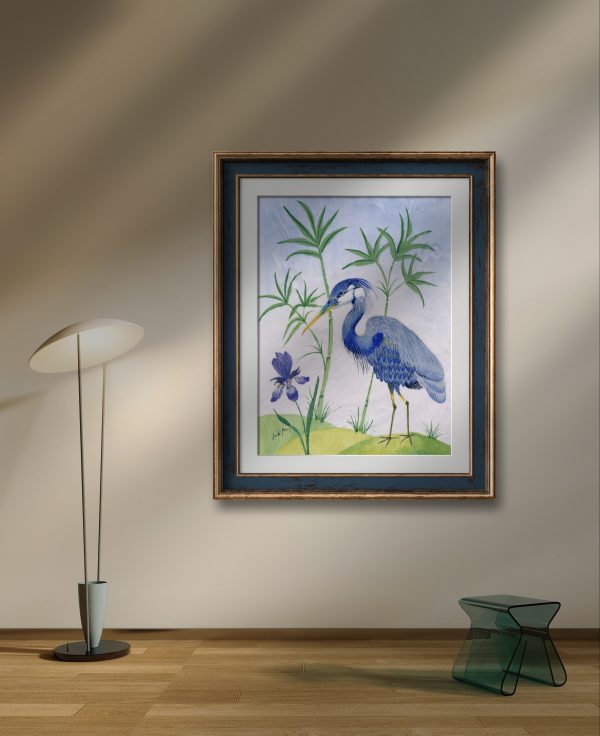 Blue Heron (Print) - Image 3