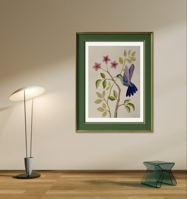 Blue Hummingbird (Print) - Image 4