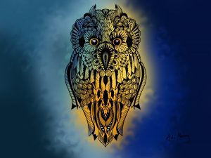 Eagle Owl (Print)