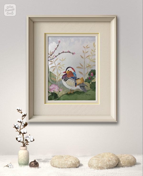 Mandarin Duck (Print) - Image 2