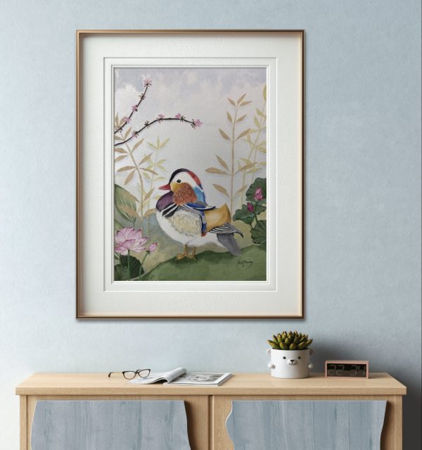 Mandarin Duck (Print) - Image 7