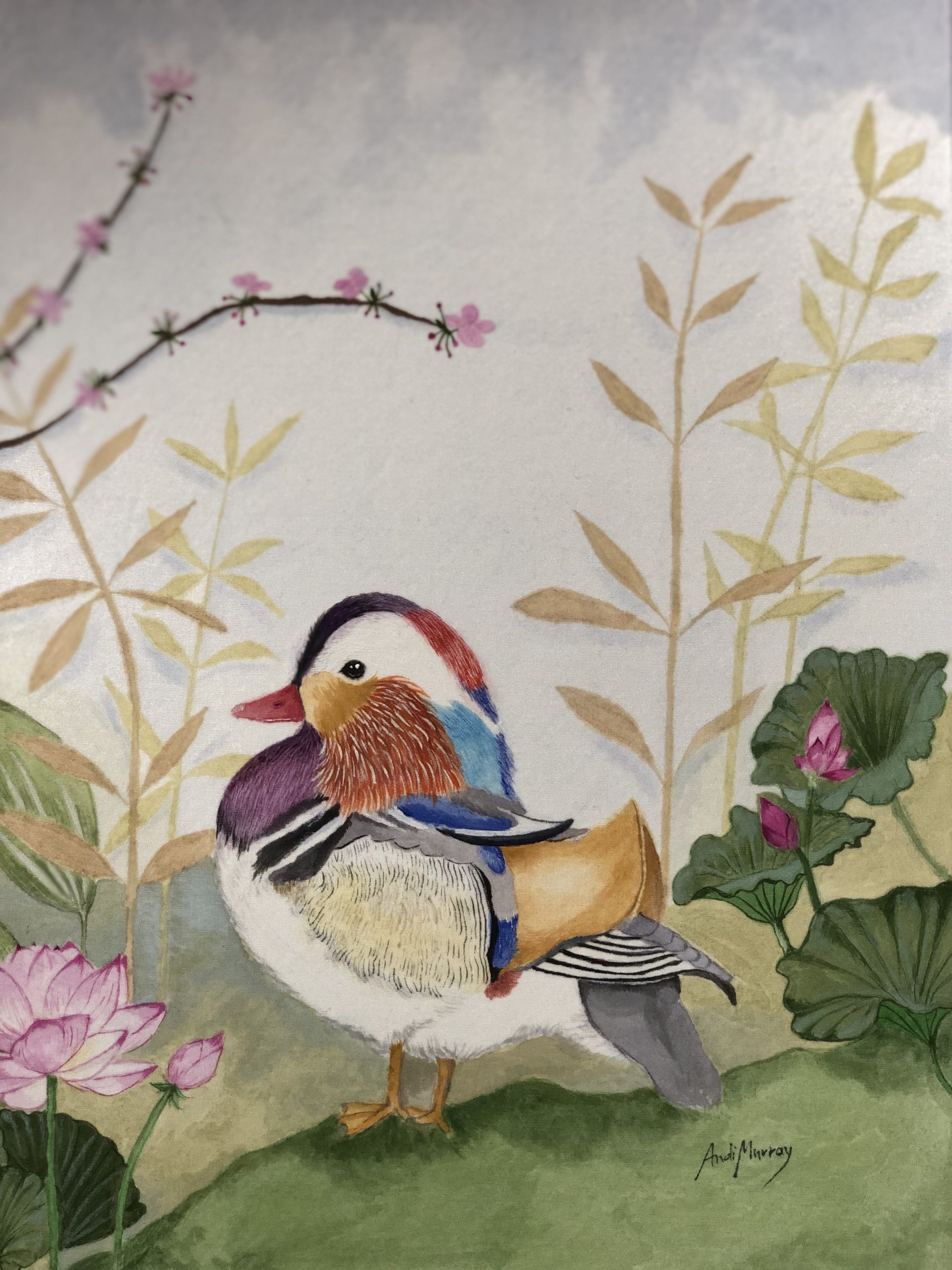 Mandarin Duck (A5) (Free plus £3.95 shipping and handling) - Image 2