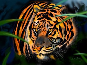 Royal Bengal Tiger (Print)